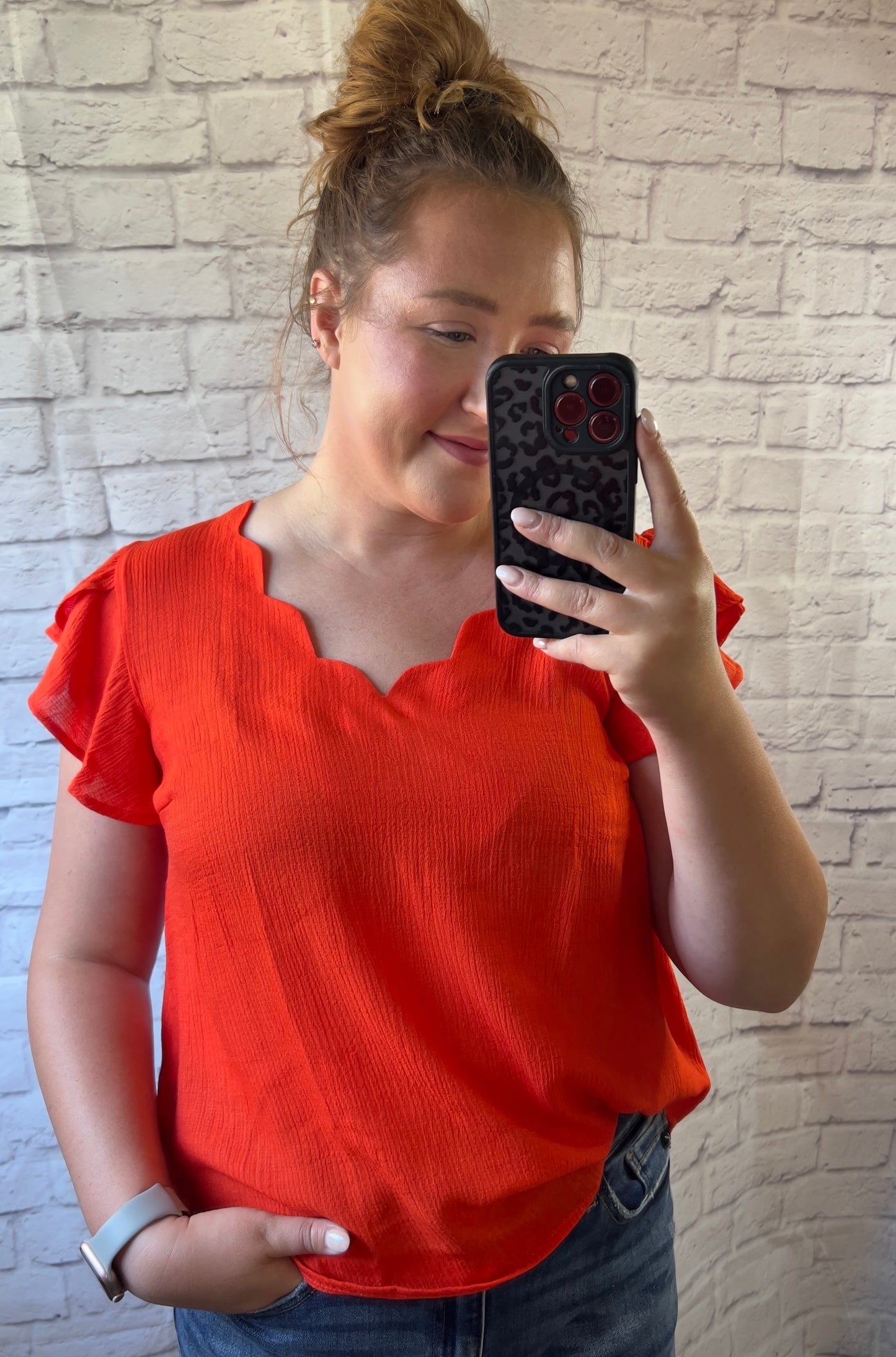 Orange Shirt