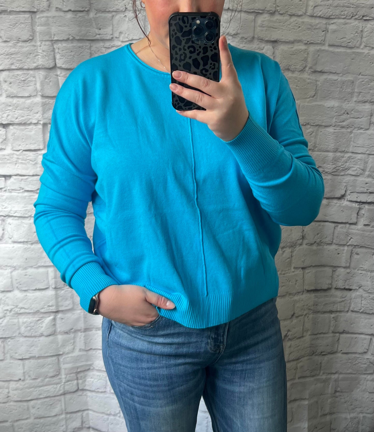 blue-sweater